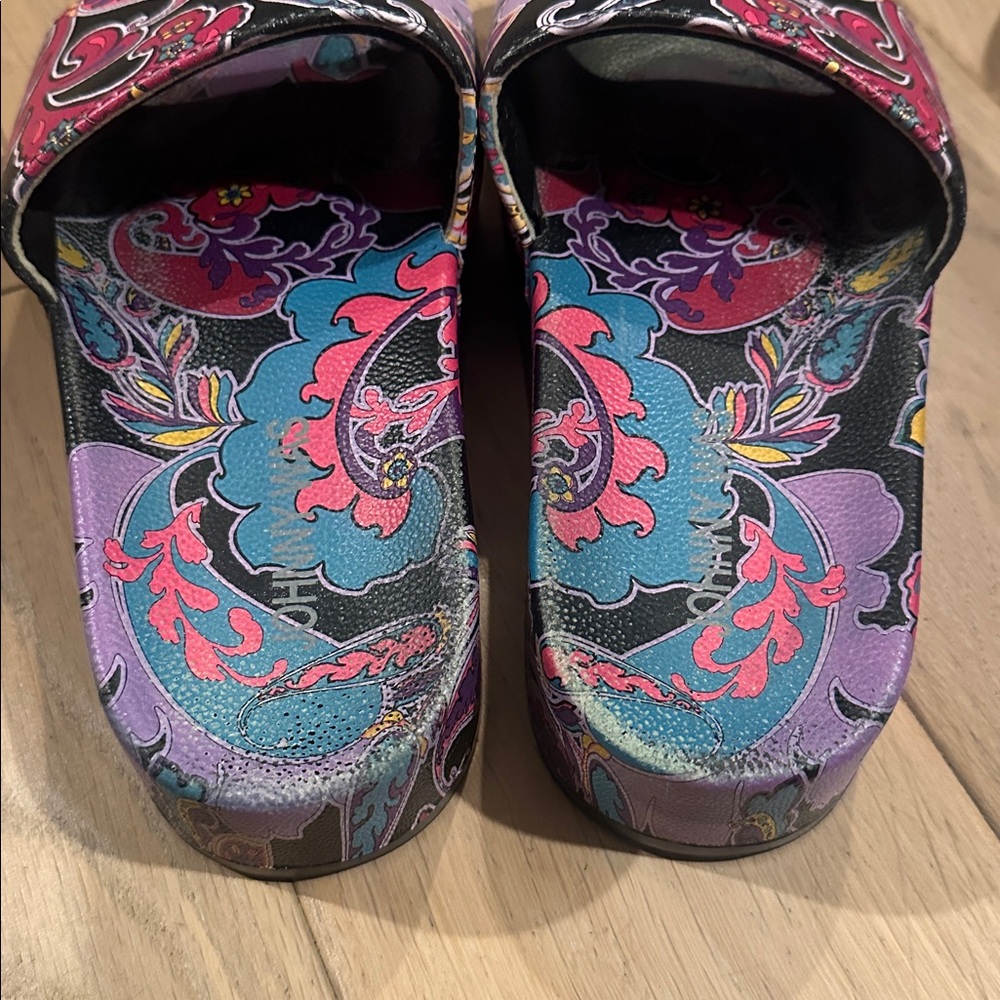 Johnny Was Fatima Platform Pool Slides! Size 6.5 - Picture 11 of 11